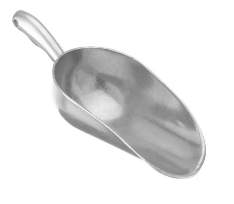 Szufelka barmańska do lodu aluminiowa mała 170 ml Hendi 521410
