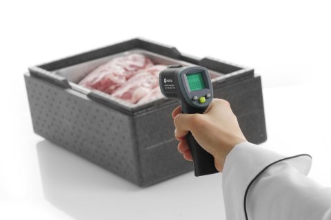 Termometr gastronomiczny bezdotykowy pirometr -32 do +400°C Hendi 271148
