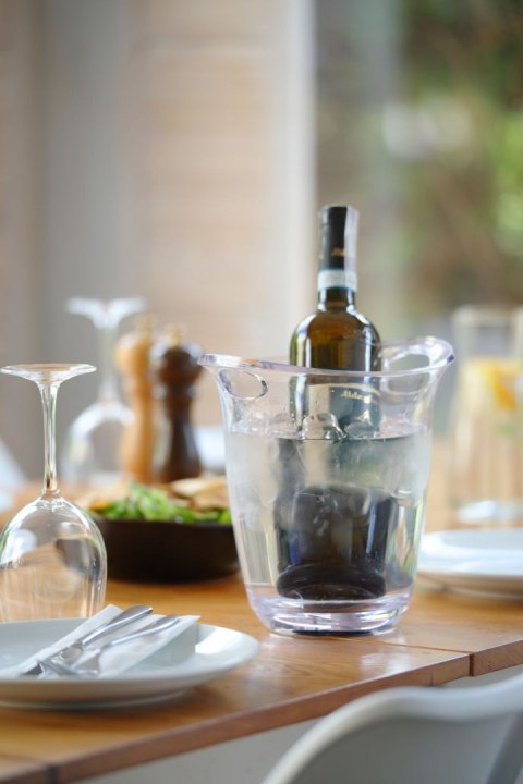 Wiaderko na wino i szampana stal nierdzewna 3 l Hendi 593158