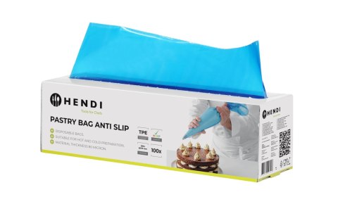 Worki cukiernicze jednorazowe HACCP 515x280 mm 100 sztuk Hendi 557303