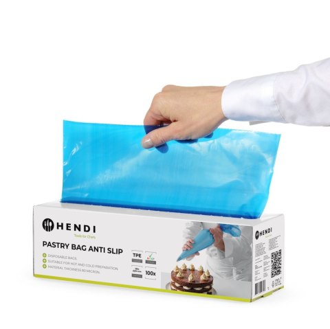 Worki cukiernicze jednorazowe HACCP 515x280 mm 100 sztuk Hendi 557303