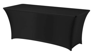 Czarny obrus do stołu cateringowego modele 810910 i 810897 Hendi 814437