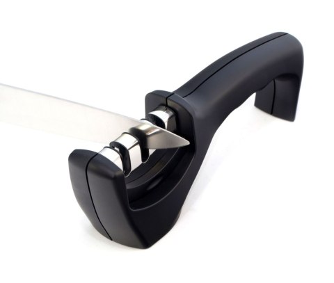 Gastronomiczna 3-funkcyjna ostrzałka do noży kuchennych długość 20 cm Hendi 820612