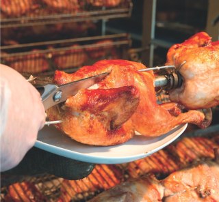 Nożyce do kurczaka i drobiu długość 24 cm do gastronomii Hendi 856314