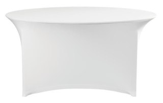 Okrągły obrus biały do stołu cateringowego model 810941 Hendi 814451