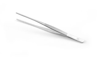 Pęseta kuchenna stalowa prosta do serwowania i dekoracji 23 cm Hendi 680025