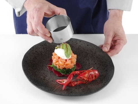 Pierścień kucharsko-cukierniczy okrągły stalowy ø90 mm Hendi 512302