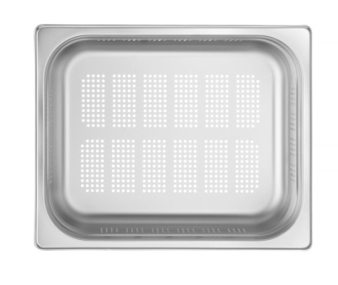 Pojemnik GN 1/2 h-100 mm perforowany dziurkowany stal nierdzewna Hendi 802427
