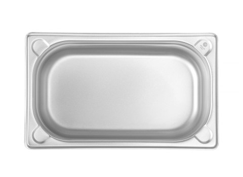 Pojemnik GN 1/4 h-100 mm stal nierdzewna do ekspozycji Kitchen Line Hendi 806531