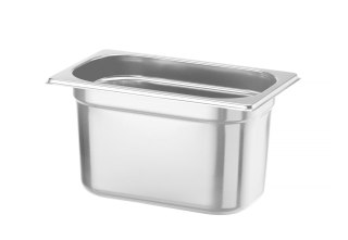 Pojemnik GN 1/4 h-150 mm stal nierdzewna do dużych kuchni Profi Line Hendi 801611