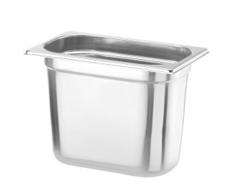 Pojemnik GN 1/4 h-200 mm stal nierdzewna najwyższej jakości Profi Line Hendi 801604