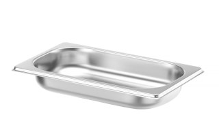Pojemnik GN 1/4 h-40 mm stal nierdzewna do bemarów i witryn Profi Line Hendi 801642