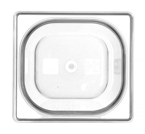 Pojemnik GN 1/6 h-200 mm poliwęglan transparentny wytrzymały Hendi 861707