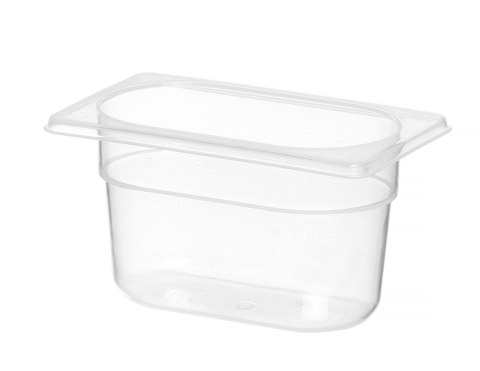 Pojemnik GN 1/9 h-100 mm polipropylenowy do magazynowania żywności Hendi 880524