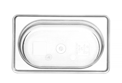 Pojemnik GN 1/9 h-65 mm poliwęglan transparentny wytrzymały Hendi 861837