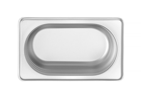 Pojemnik GN 1/9 h-65 mm stal nierdzewna do witryn chłodniczych Profi Line Hendi 801833