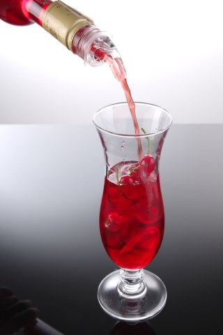 Przezroczysty nalewak barmański do butelek i alkoholu Hendi 599426