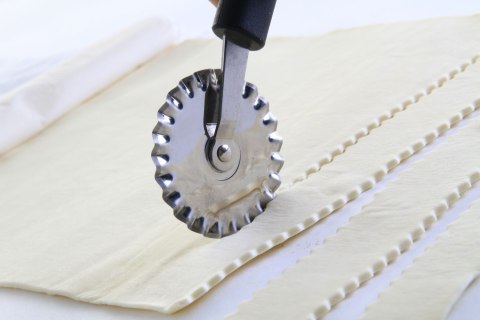Radełko do ciasta falowane ze stali nierdzewnej ø6 cm Hendi 856154