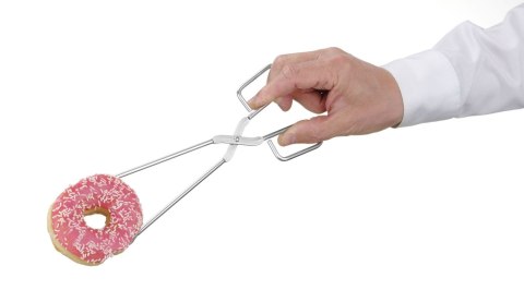 Szczypce do pieczywa i bułek stalowe 30 cm zestaw 2 sztuk Hendi 171127