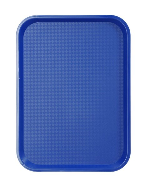 Taca barowa do fast foodu niebieska polipropylenowa 30x41 cm Hendi 878927