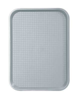 Taca barowa do fast foodu szara polipropylenowa 30x41 cm Hendi 878903