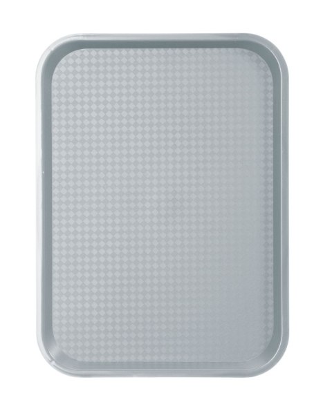 Taca barowa do fast foodu szara polipropylenowa 30x41 cm Hendi 878903