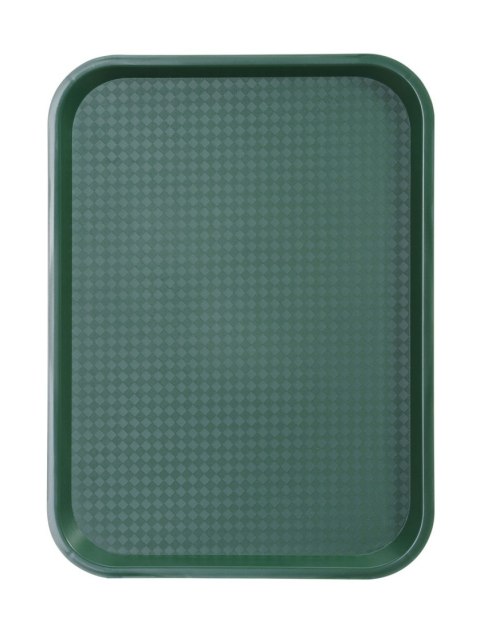 Taca barowa do fast foodu zielona polipropylenowa 30x41 cm Hendi 878934