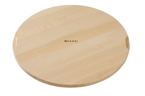 Drewniana okrągła deska do serwowania i podawania pizzy średnica 30 cm Hendi 505540