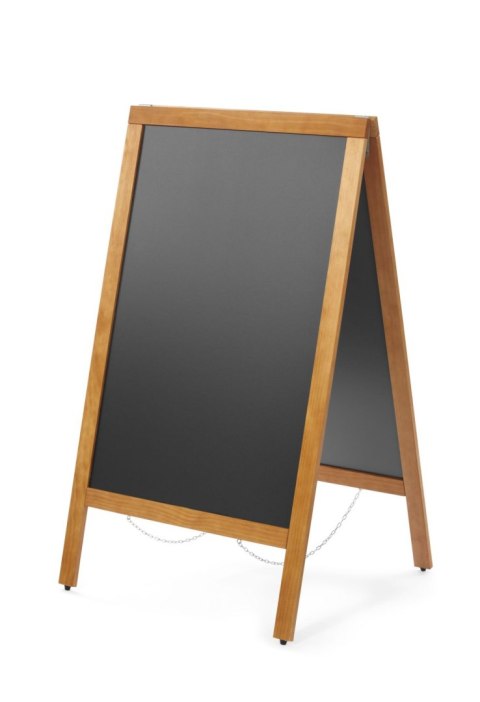 Duża tablica wolnostojąca na menu potykacz kredowy 70x120 cm Hendi 664018