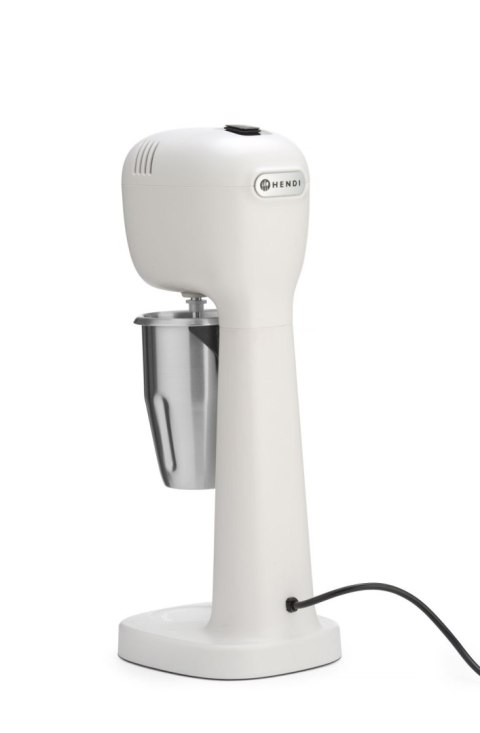 Elektryczny shaker barmański do koktajli mlecznych biały Hendi 221617