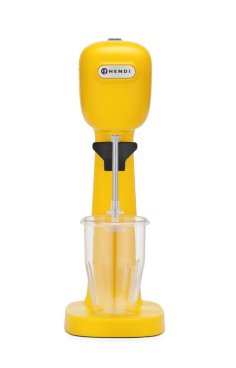 Elektryczny shaker barmański do koktajli mlecznych żółty Hendi 221631