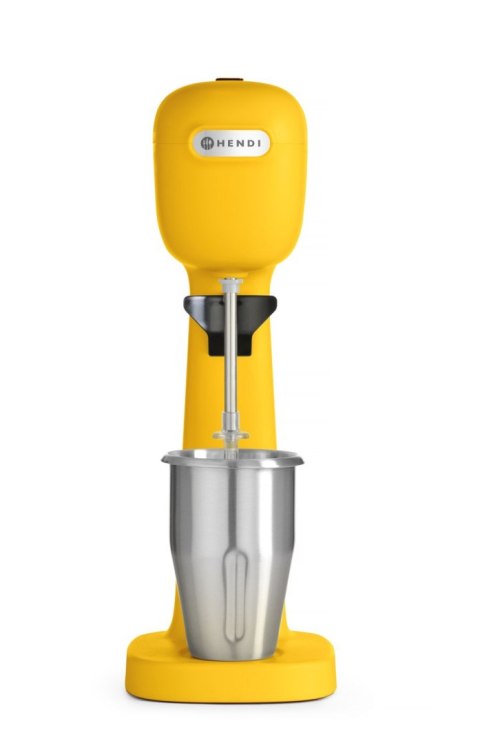 Elektryczny shaker barmański do koktajli mlecznych żółty Hendi 221631