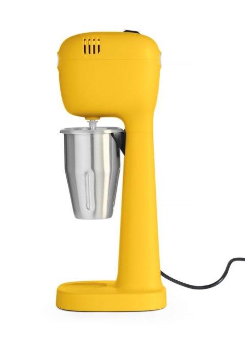 Elektryczny shaker barmański do koktajli mlecznych żółty Hendi 221631