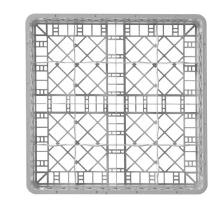 Kosz do szkła do zmywarek 50x50 cm na 16 przegródek gastronomiczny Hendi 877043