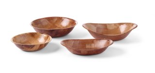Koszyk okrągły do serwowania i ekspozycji wymiary ø150x40 mm Hendi 425701