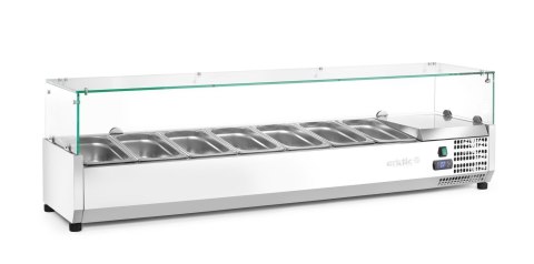 Nadstawka chłodnicza na 7 pojemników GN 1/4 wymiar 1505x335 mm Hendi 232910