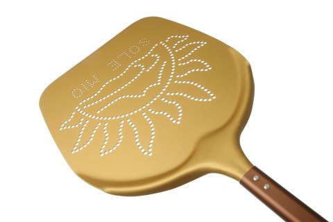 Perforowana łopata do pizzy Sole Mio wymiary 330x1700 mm Hendi 617830