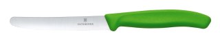 Profesjonalny nóż do pomidorów zielony 110 mm Victorinox 6.7836.L114