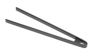 Szczypce silikonowe czarne do naczyń z powłoką 29 cm Hendi 171349