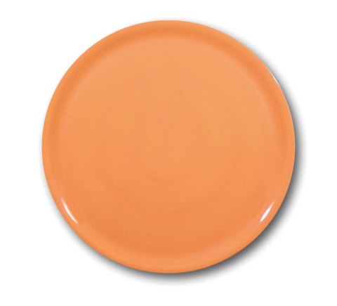 Talerz do pizzy pomarańczowy porcelanowy ø330 mm Hendi 774878