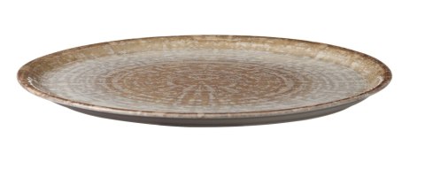Talerz do pizzy porcelanowy Crete biały ø330 mm Hendi 769911
