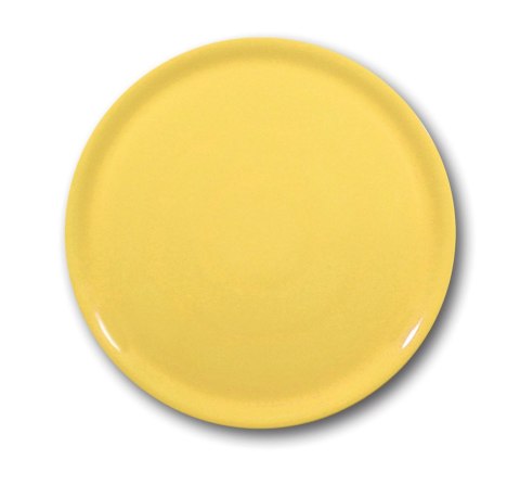 Talerz do pizzy żółty porcelanowy ø330 mm Hendi 774861