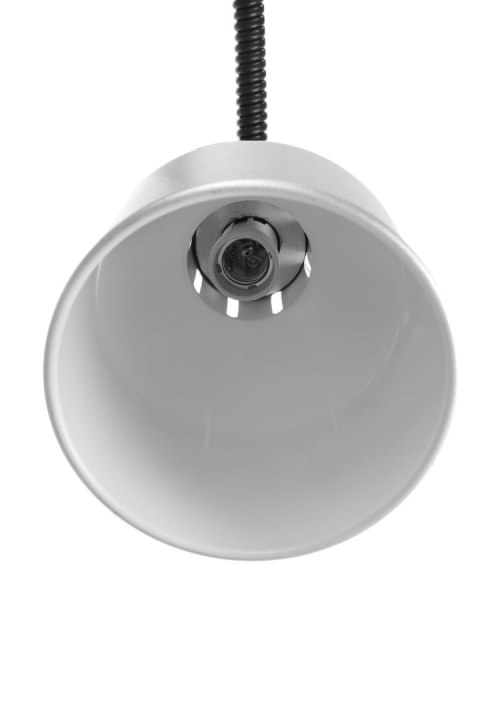 Wisząca lampa grzewcza do potraw srebrna stylowa Hendi 273883