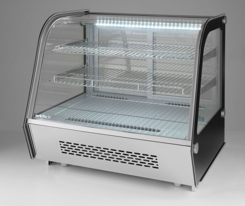 Witryna chłodnicza ekspozycyjna nablatowa 120 l przeszklona Hendi 233702