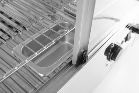 Witryna grzewcza elektryczna nablatowa 120 l Hendi 233726