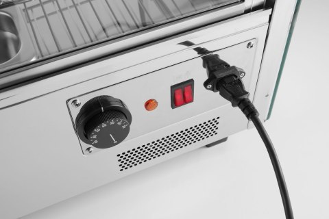 Witryna grzewcza elektryczna nablatowa 120 l Hendi 233726