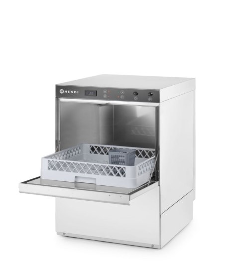 Zmywarka do naczyń gastronomiczna 230V z dozownikami detergentów Hendi 230237