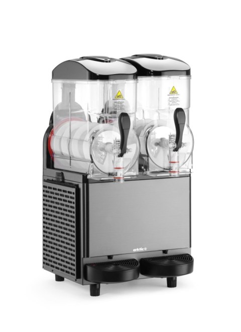 Granitor gastronomiczny Arktic czarny 2x12 l 230 V 710 W Hendi 274361