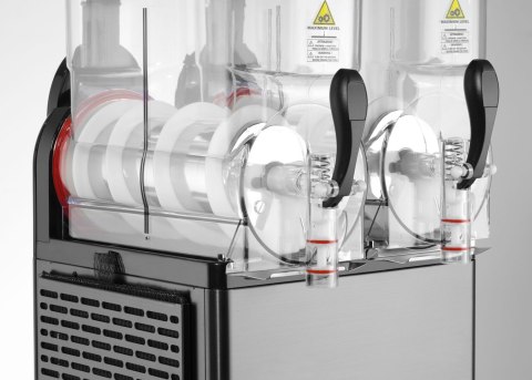 Granitor gastronomiczny Arktic czarny 2x12 l 230 V 710 W Hendi 274361