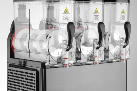 Granitor gastronomiczny Arktic czarny 3x12 l 230 V 1080 W Hendi 274378